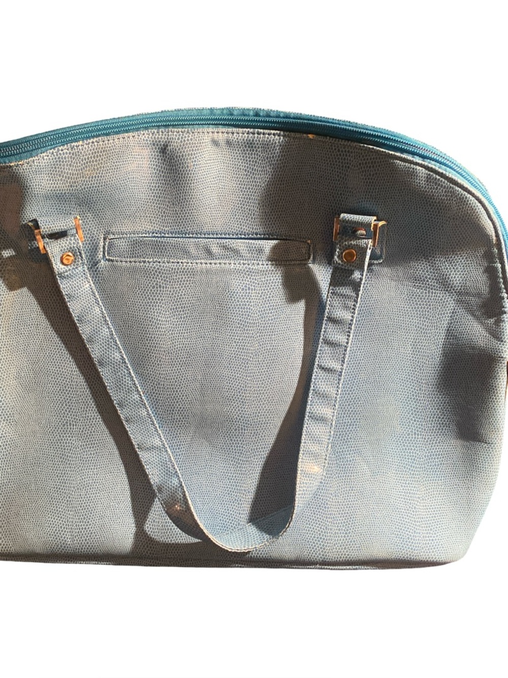 JM New York Turquoise Shoulder Bag